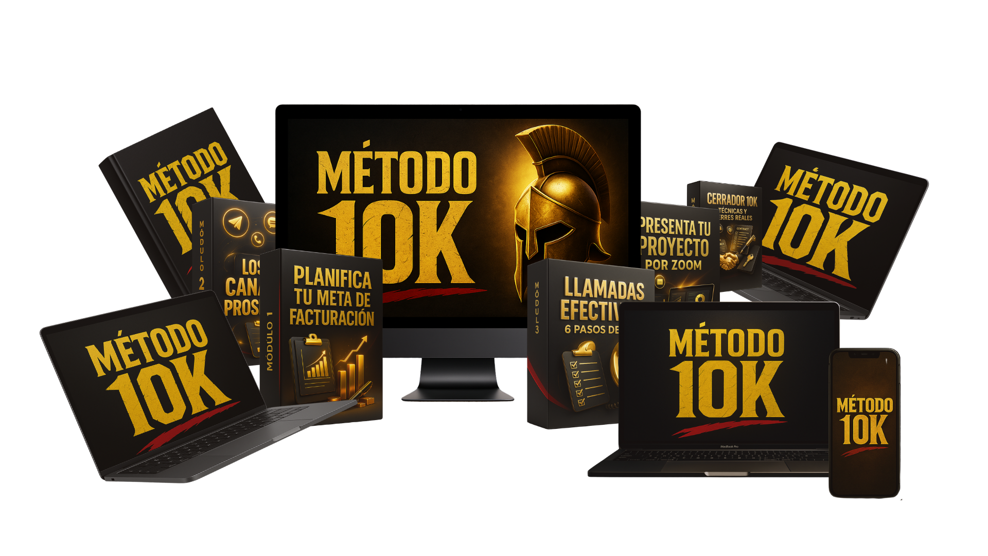Todo el contenido del Método 10K y Bonos